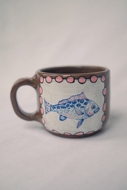 Flower Fish Mug