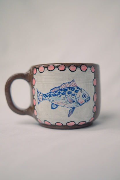 Flower Fish Mug
