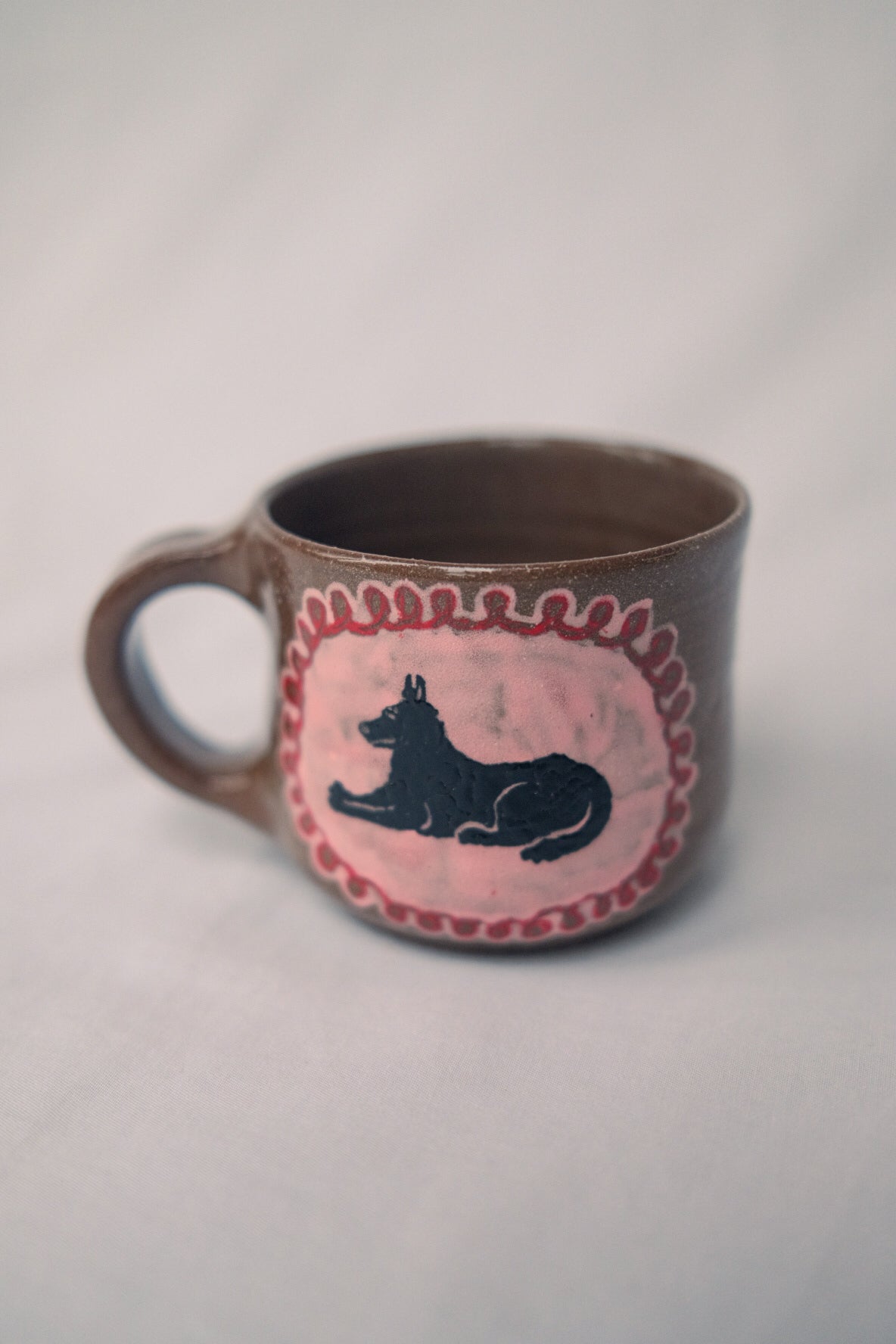 Black Dog Mini Mug