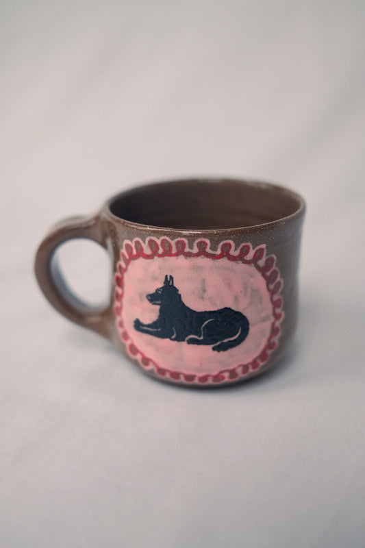Black Dog Mini Mug