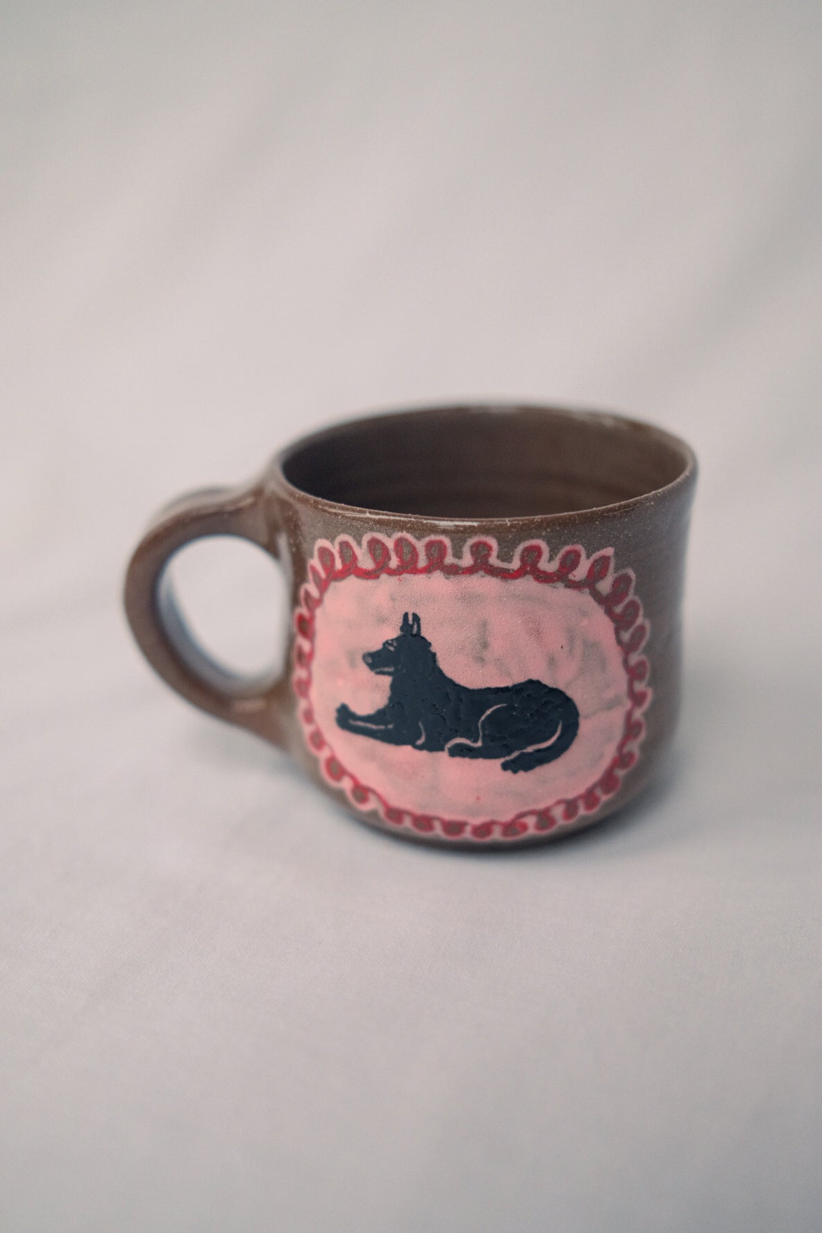 Black Dog Mini Mug