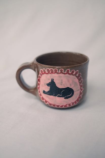 Black Dog Mini Mug